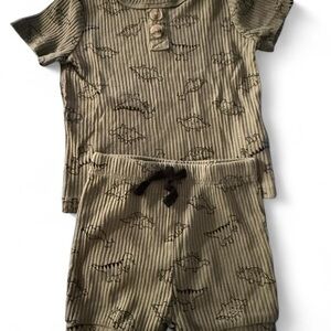 Kids Dinosaur Print Set - 6 months